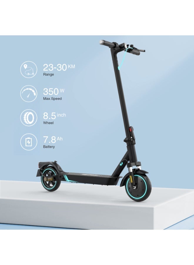 RCB R17 Electric Scooter Adult, Max 25km/h, Max.Range 30KM, Comfortable Shock Absorption, Long-Range Foldable E-Scooter, APP Control, Smart Braking System, LED Display, Electric Scooter for Adults - Image 2